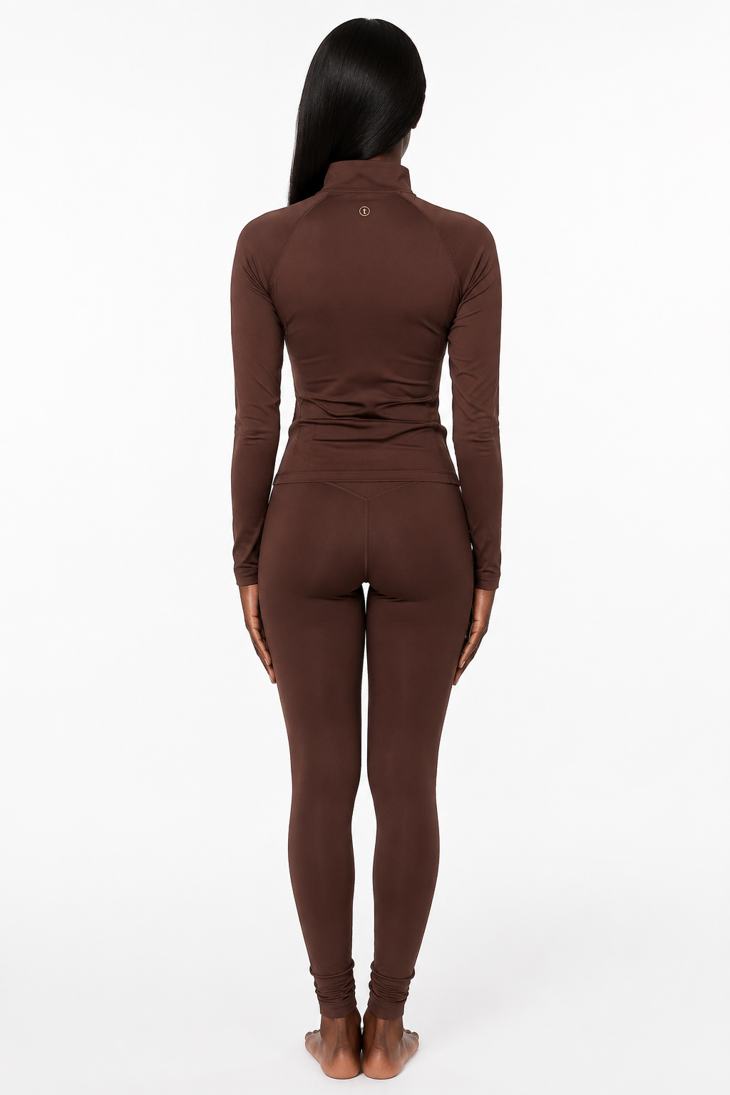 Tall Brown High-Waisted Leggings